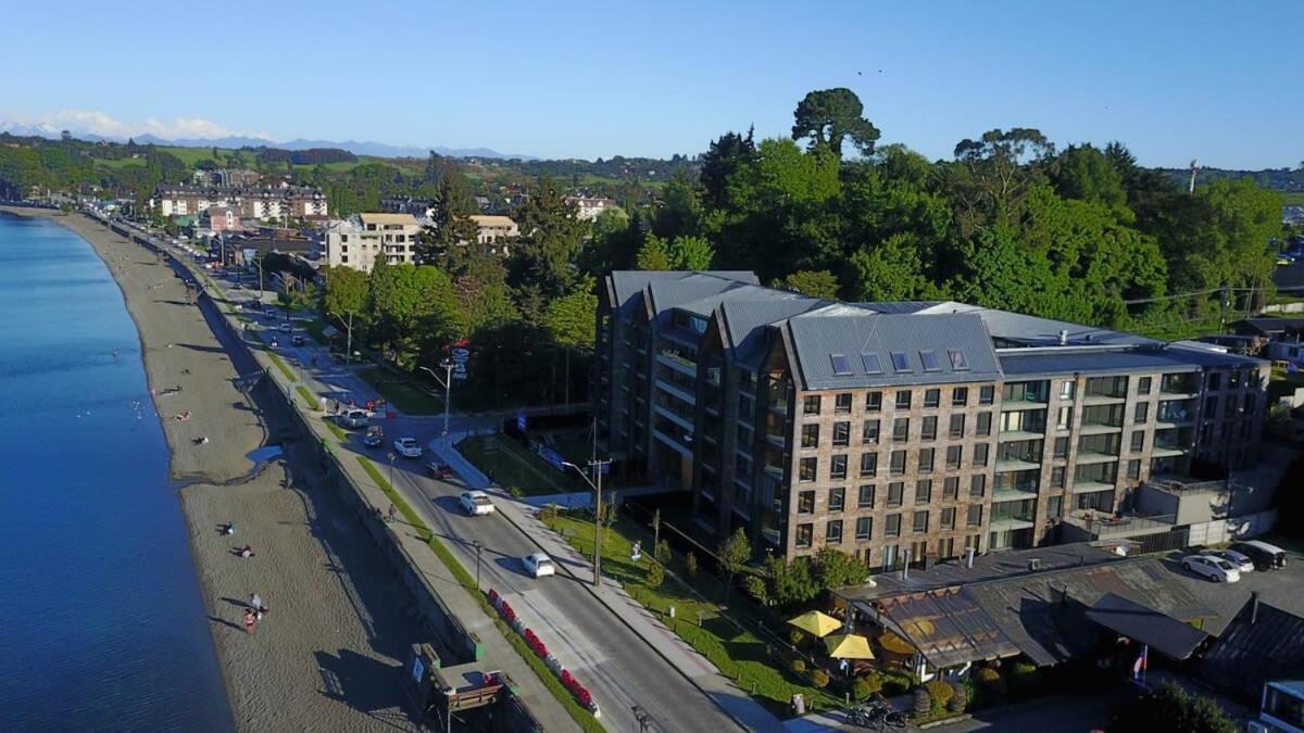 Hom I En Puerto Varas, Lujoso Depto Con Estacionamiento 0502 Kültér fotó