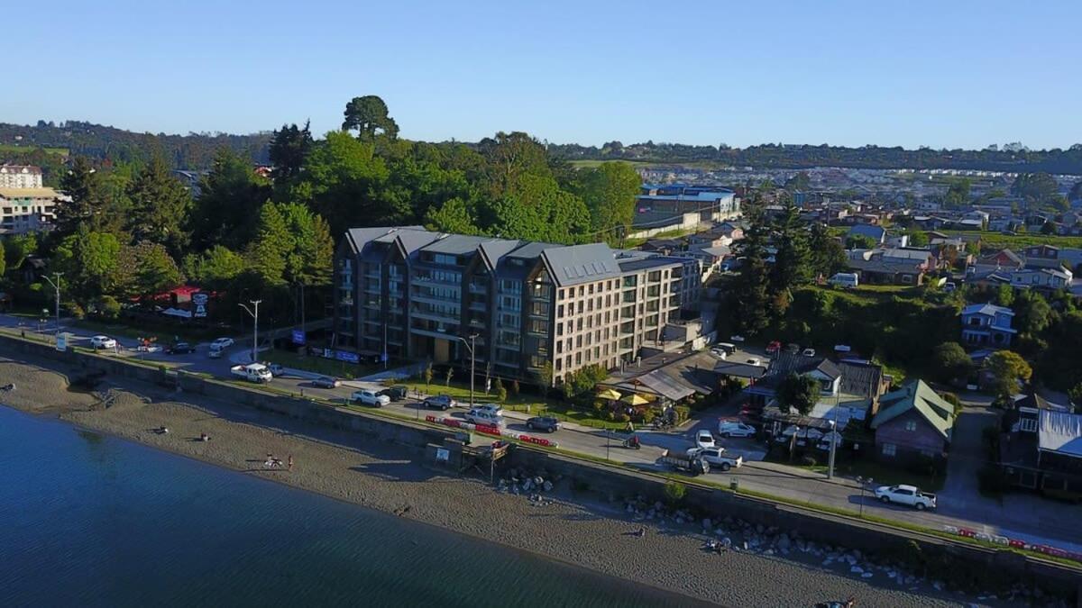 Hom I En Puerto Varas, Lujoso Depto Con Estacionamiento 0502 Kültér fotó